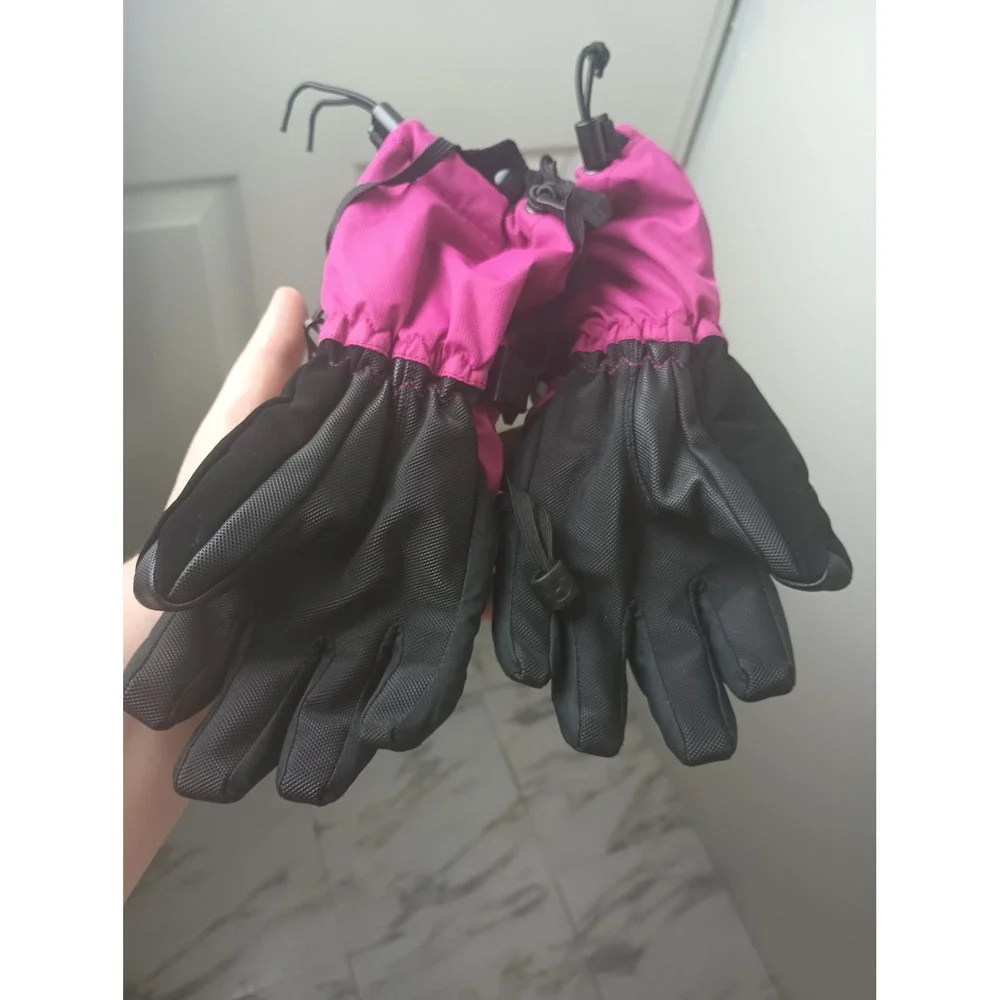 Burton Womens Snowboard Ski Gloves Pink‎ Purple Insulated Winter Small RN87380